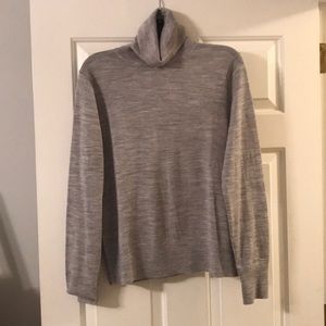 Extra fine merino wool turtleneck sweater